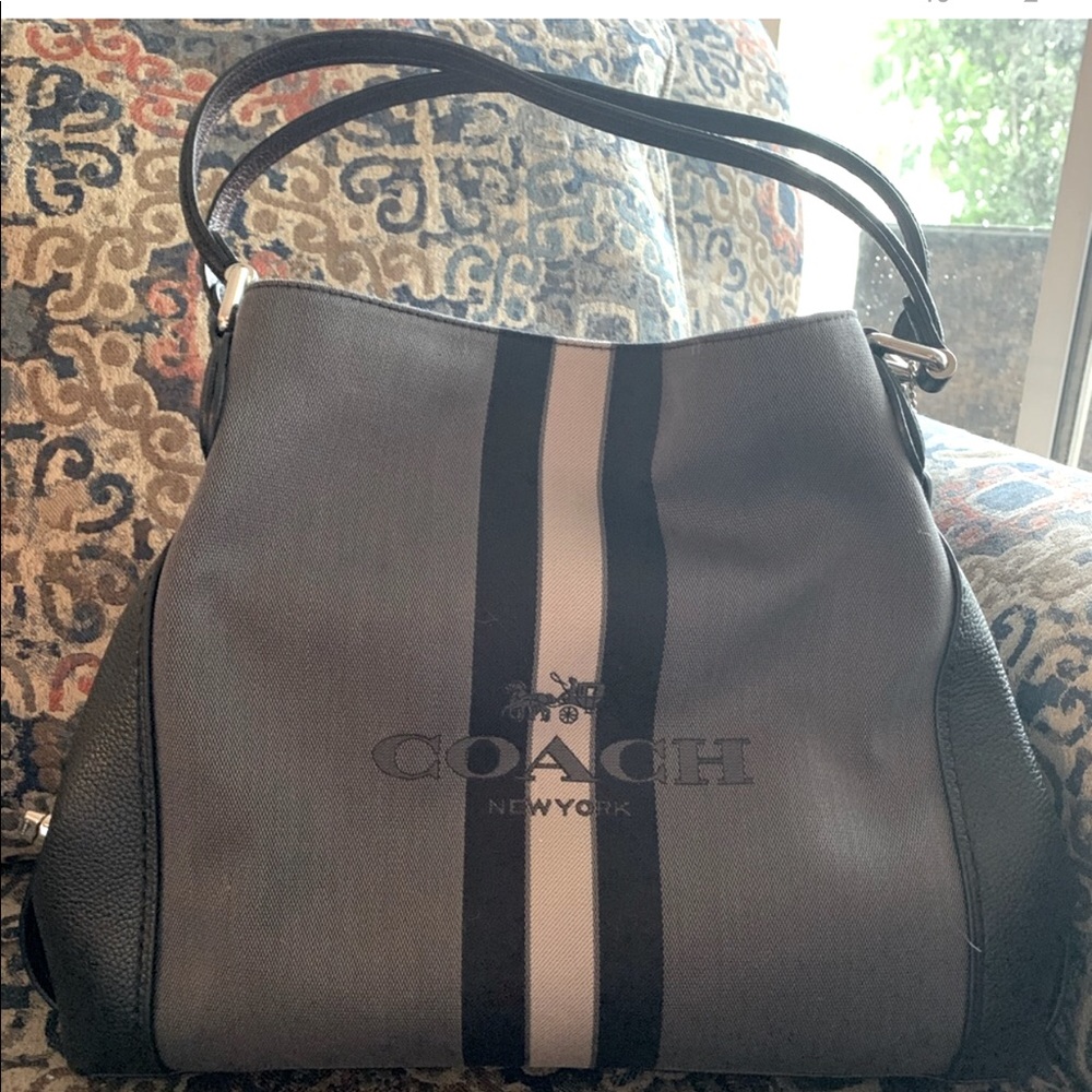Coach Horse and Carriage Jacquard Edie 31 shoulder bag